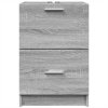 Skříňka pod umyvadlo šedá sonoma 40x37x59 cm kompozitní dřevo 848106