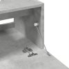 Skříňka pod umyvadlo betonově šedá 40x37x59 cm kompozitní dřevo 848104
