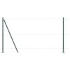 Plotový sloupek. Jiný 52 pcs Šedá 3,2 x 3,2 x 78,5 cm Ocel 3350230