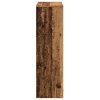 Knihovna/dělící stěna 3patrová old wood 99x29x99 cm kompozit 857965