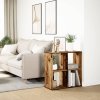 Knihovna/dělící stěna old wood 69,5x29x69,5 cm kompozitní dřevo 858010