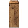 Knihovna/dělící stěna old wood 69,5x29x69,5 cm kompozitní dřevo 858010