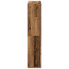 Knihovna/dělící stěna old wood 69,5x29x137,5 cm kompozit 858028