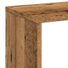 Knihovna/dělící stěna old wood 67x25x161,5 cm kompozitní dřevo 858082