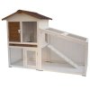 @Pet Králíkárna "Tommy" bílo-hnědá 140x65x100 cm 413738
