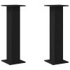 Stojan na rostliny 2 pcs Černý dub 30 x 30 x 95 cm 3345110