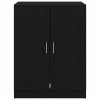 Skříň na pračku 2 pcs Černý dub 70,5 x 71,5 x 181,5 cm 3332516