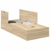 Rám postele s úložným prostorem Sonoma dub 100 x 200 cm 3335351