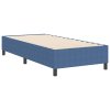 Postel s boxspringem Modrá 80 x 200 cm Sametová tkanina 3337380