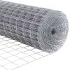 Plot s sloupkem Stříbrná 1,2 x 10 m Ocel a PVC 3350525