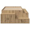 Rám postele s úložným prostorem Artisanový dub 80 cm 3335580