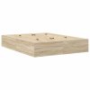 Rám postele s úložným prostorem se zásuvkou Sonoma dub 140 cm 3335695