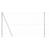 Plot s sloupkem Stříbrná 1,2 x 25 m Ocel 3351037