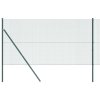 Plotový sloupek. Zelená 50 x 1,2 m (síť 12 x 12 mm) Ocel a PVC 3351764