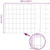 Plot a sloupek Šedá 0,6 x 50 m Ocel 3336126