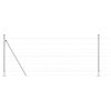 Plotový sloupek. Pozinkovaný 25 x 1 m Ocel 3351507