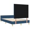 Rám postele s čelo Modrá 120 x 200 cm textil 3344801