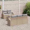 Sada zahradních pohovek Béžová 55 x 55 x 37 cm polyratan 3345920
