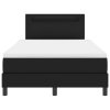 Rám postele s matrací s matrací Černá 120 x 200 cm Umělá kůže 3339044