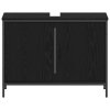 Sada koupelnového nábytku Jiný 4 pcs Černá 33 x 33 x 185.5 cm 3334433