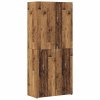 Vysoký bufet 2 pcs Staré dřevo 80 x 42 x 185 cm 3365594