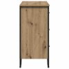 Příborník se zásuvkou 2 pcs Artisanový dub 91 x 35,5 x 74,5 cm 3365604