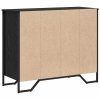 Příborník se zásuvkou 2 pcs Černý dub 91 x 35,5 x 74,5 cm 3365605