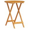 Skladací bistro sada 3 pcs Hnědá masivní akáciové dřevo 3375688