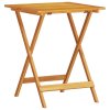 Skladací bistro sada 3 pcs Hnědá masivní akáciové dřevo 3375690