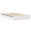 Rám postele Bílá 120 x 200 cm Masivní borové dřevo 3385719