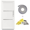 Přední dveře Bílá PVC 3385774