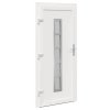 Přední dveře Bílá 108 x 208 cm PVC 3385794