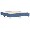Postel s boxspringem Modrá 180 x 200 cm Sametová tkanina 3337425