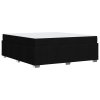 Rám postele s matrací Černá 180 x 200 cm textil 3398302