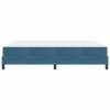 Postel s boxspringem s matrací Tmavě modrá 180 x 200 cm textil 3398711