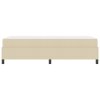 Postel s boxspringem Krémová 80 x 200 cm textil 3398820