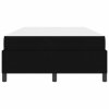 Postel s boxspringem Černá 120 x 190 cm textil 3398845