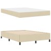 Postel s boxspringem Krémová 140 x 200 cm textil 3398869
