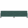 Rám postele s matrací Tmavě zelená 100 x 200 cm textil 3399045