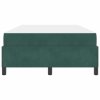 Rám postele s matrací Tmavě zelená 120 x 200 cm textil 3399057