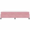 Rám postele s matrací Růžová 120 x 200 cm textil 3399059
