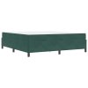 Rám postele s matrací Tmavě zelená 180 x 200 cm textil 3399081