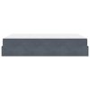 Rám postele Tmavě šedá 160 x 200 cm samet 3399571