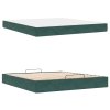 Rám postele Tmavě zelená 180 x 200 cm samet 3399579
