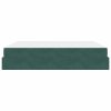 Rám postele Tmavě zelená 180 x 200 cm samet 3399579