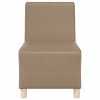 Modulová sedačka bez opěradel 2 pcs Cappuccino 55 x 74 x 82 cm 3399773
