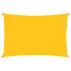 Stínící plachta oxfordská látka obdélníková 2 x 4 m žlutá 135587
