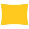 Stínicí plachta oxfordská látka obdélníková 2,5 x 3,5 m žlutá 135591
