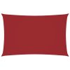 Stínící plachta oxfordská látka obdélníková 5 x 8 m červená 135661