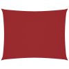Stínící plachta oxfordská látka obdélníková 6 x 7 m červená 135662